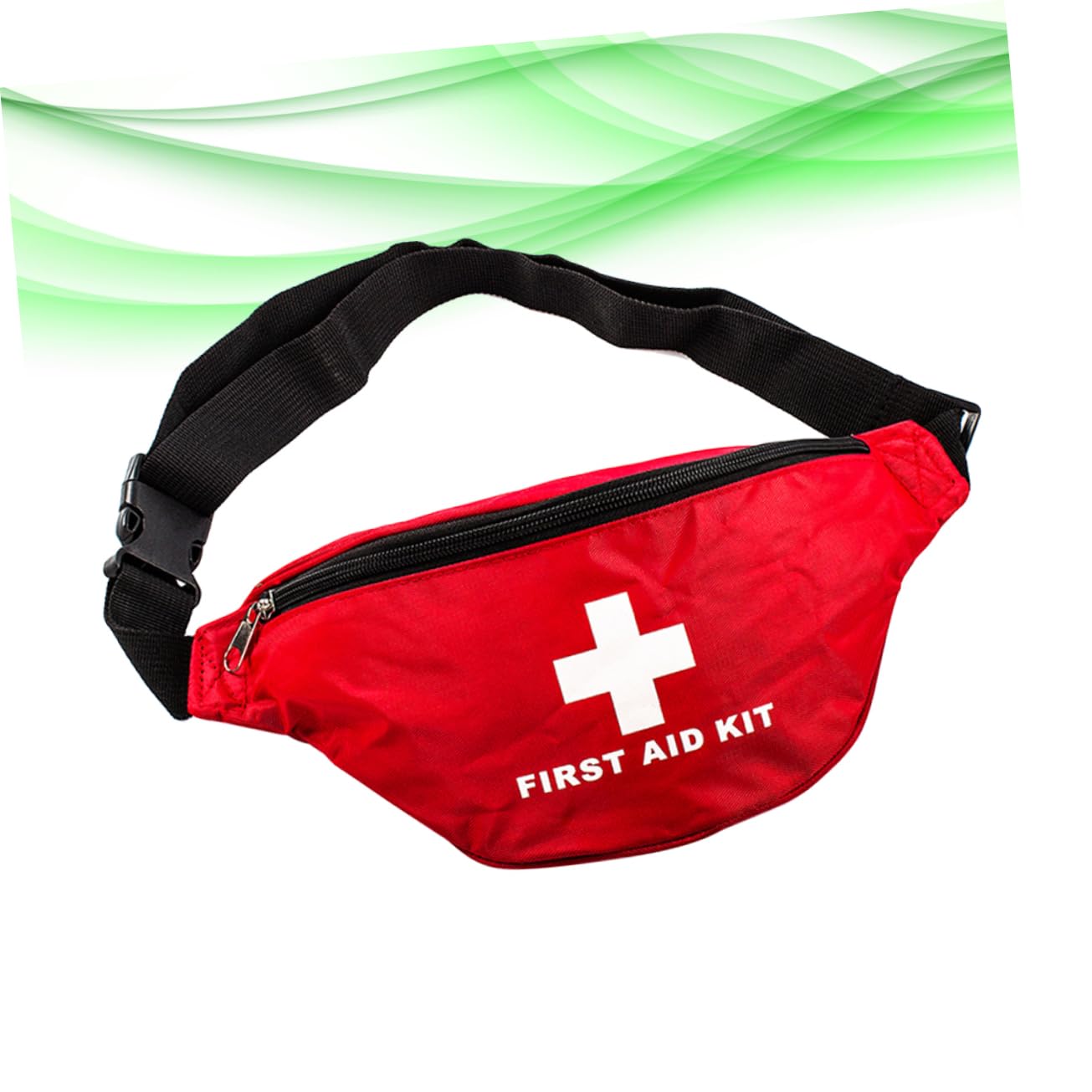 SHERCHPRY 1pc First Aid Waist Bag Compact Emergency Pouch for Outdoor Activities for Boating Hiking and Camping Kit Holder
