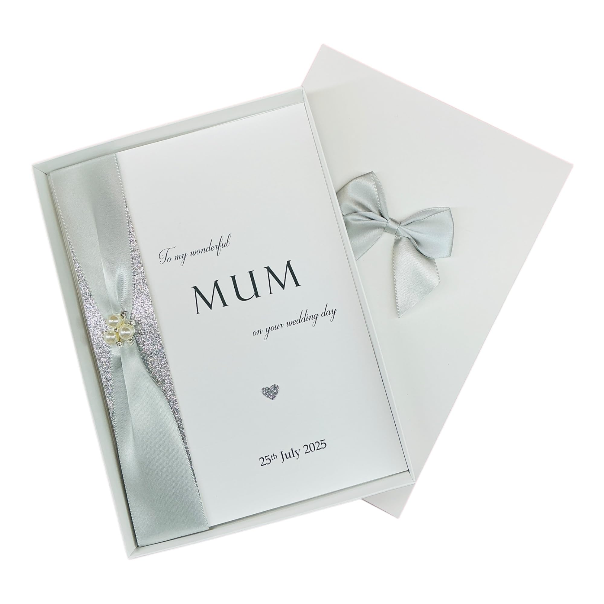 To My Wonderful Mum Wedding Day Card Personalised - WR 28