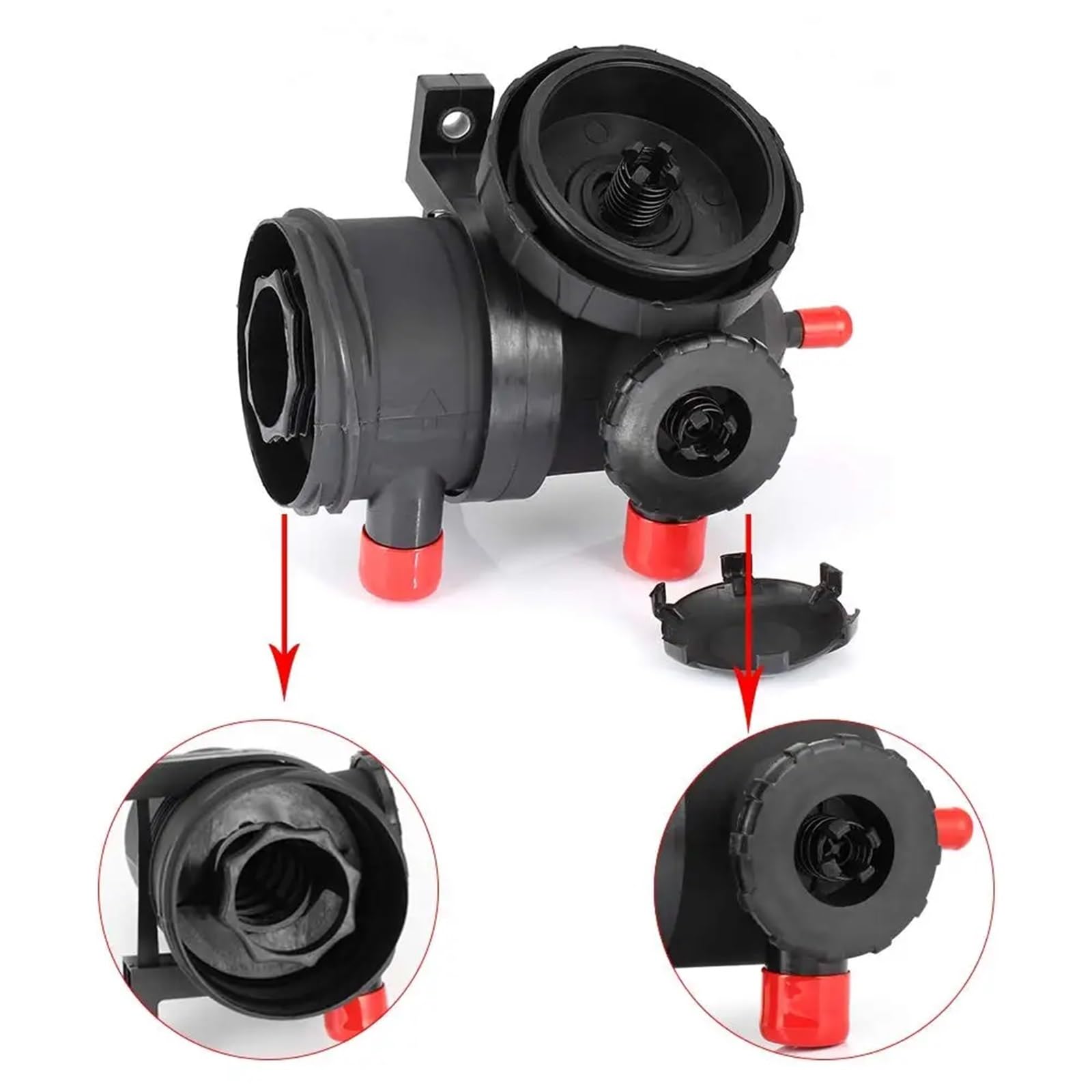 Crankcase Separator Kit 3931017950 Separador de aceite y aire, filtro de acero inoxidable para colector de aceite, apto para ProVent 200 Turbo 4WD