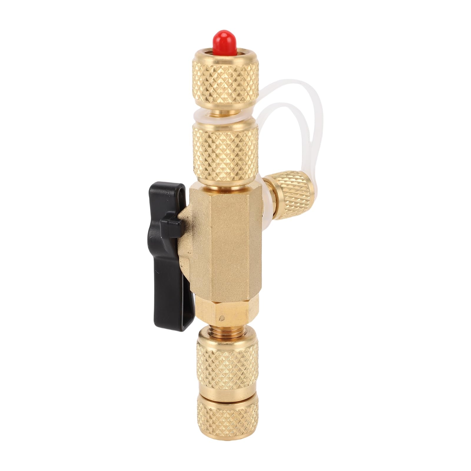 Strumento per la rimozione dei Nuclei delle valvole Interfaccia SAE 1/4" e 5/16" Installatore per la rimozione dei Nuclei delle valvole per Il R22 R410 R32 R22 600A 404