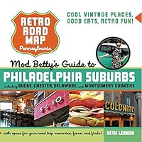 Retro Roadmap Roadbook - Philadelphia Suburbs 0998090824 Book Cover