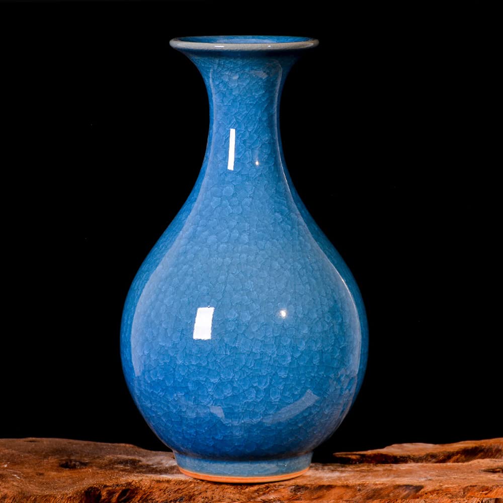 asdchZen Jingdezhen Ceramics, Borneol Cracks, Chinoiserie, Ceramic Vases, Living Room, Tv Cabinets, Craft Furnishings,F