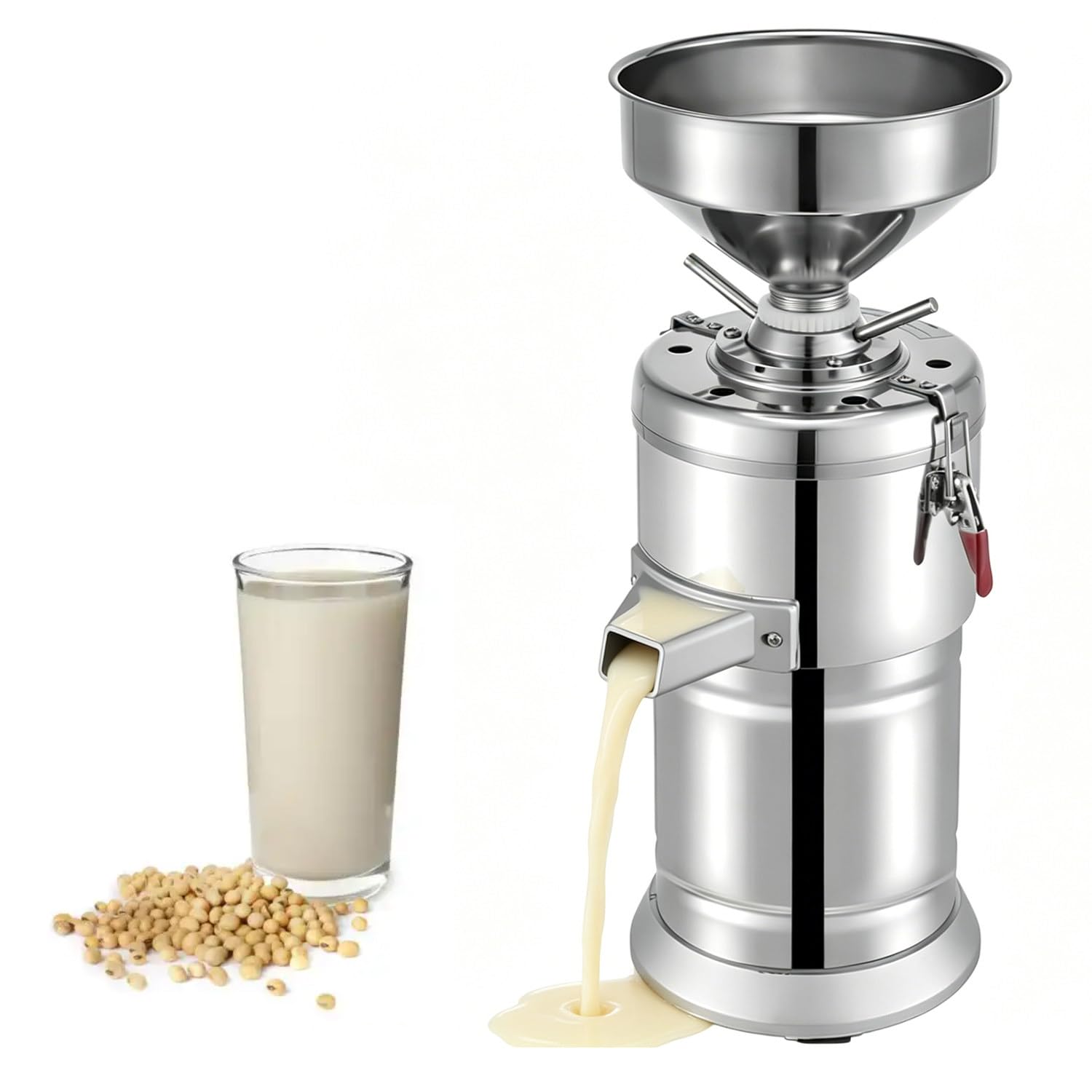 Machine à Broyer Les Aliments En Acier Inoxydable,Broyeur à Beurre D'arachide Professionnel Avec Réglage Précis De L'épaisseur,Conception à Haut Rendement,Adapté à La Transformation Des Noix