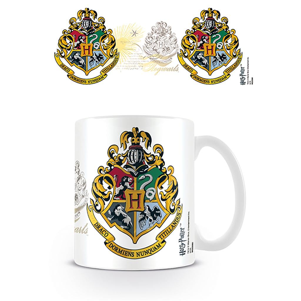 Pyramid International Harry Potter Hogwarts Crest Ceramic Mug in Presentation Box - Official Merchandise
