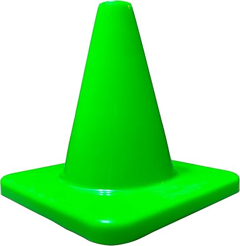 LVL10 Pro Training Cones - 6" Soccer Training Cones for Sports - for Basketball, Football, Basketball and Agility Drills - Soccer Field Markers That