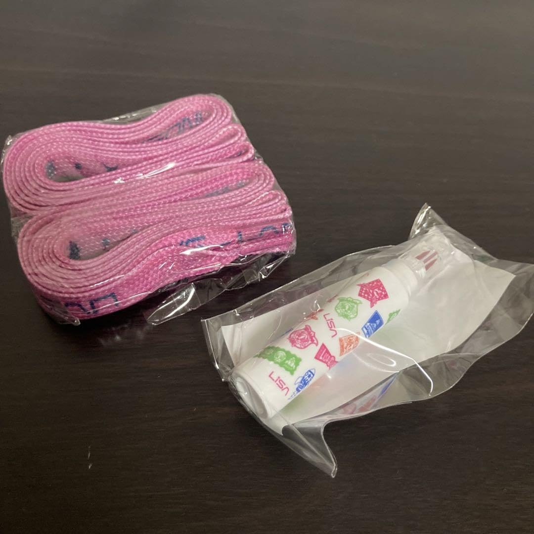 Amazon.co.jp: LiSA ガチャ ツアーグッズ 靴紐 ロケットペン セット