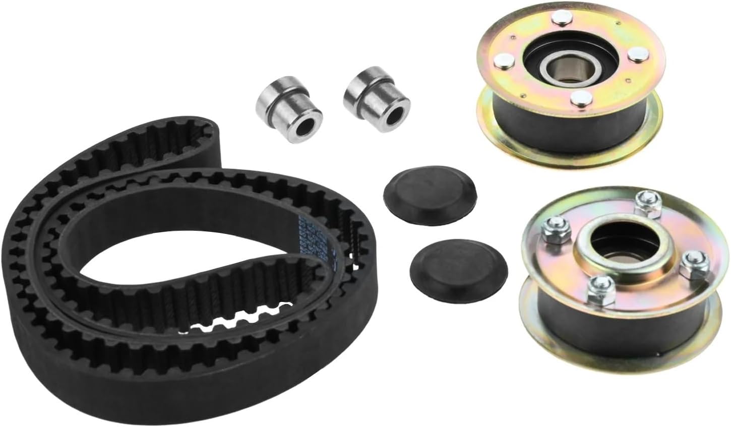 131-4509 125-2532 Mower Idler Pulley & 120-3335 Belt Kit Compatible with Toro 30" Deck TimeMaster Tractors 126-0316 131-4506