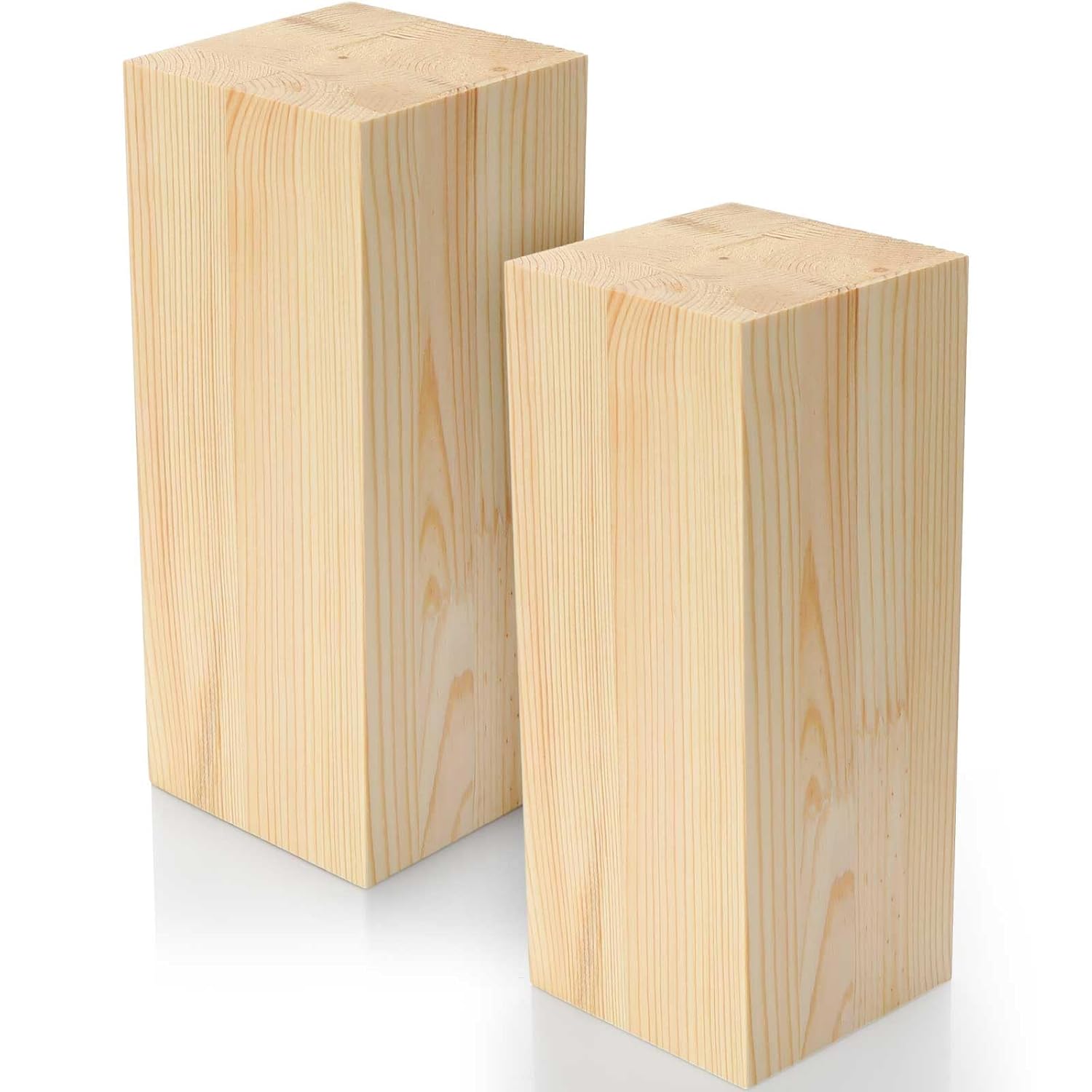 Landical Pine Carving Blocks 10x4x4 (2-Pack)