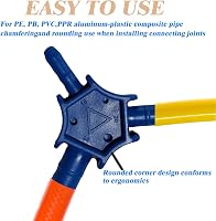 Amazleer Prémium Csővágó Készlet PVC és Többrétegű Kompozit Csövekhez 42 mm-ig, 16-20-26 mm Kalibrátorokkal, Fekete 4