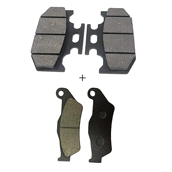 SELVIKE Front & Rear - Combo Brake Disc Pads Compatible for Yamaha FZ25 / FZ(New Models)