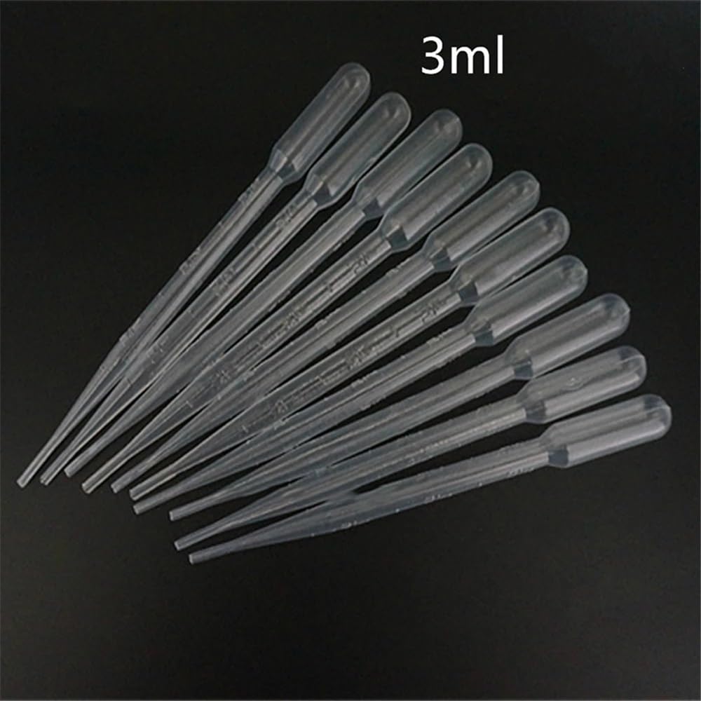 Pipetas de transferencia de plástico de 3 ml for laboratorio, de 100 a 1000 unidades(3ml 1000pcs)