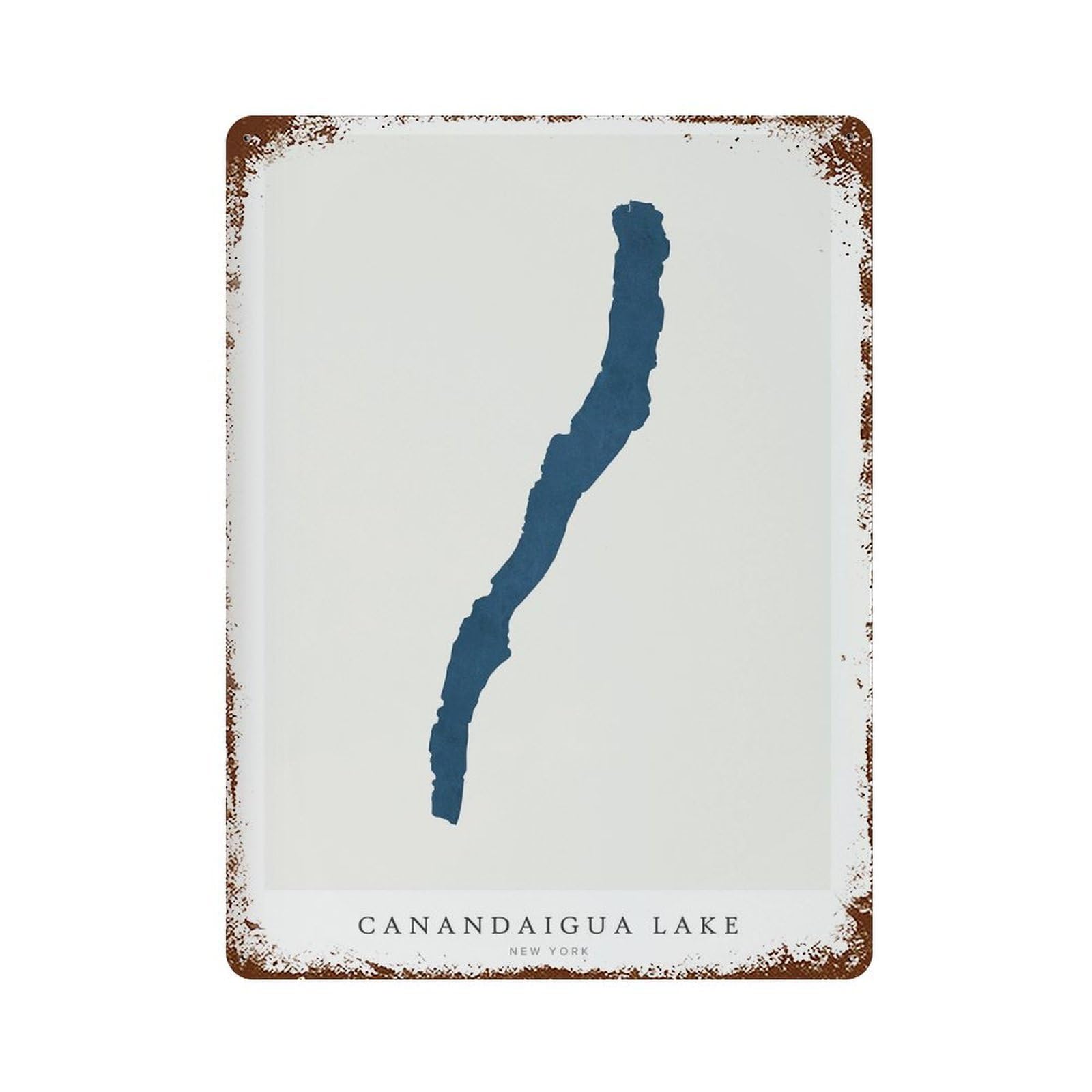 xiaoxiaoshen Canandaigua Lake New York (2) Wall Decor Art Metal Tin Poster Modern Home Decor Art Home Bar Shop Decorations Vintage Sign 40x30cm