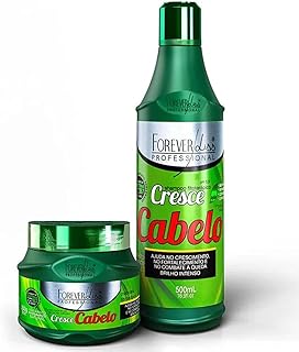 Kit Cresce Cabelo Forever Liss - Crescimento Acelerado Shampoo 500ml Máscara 250g Forever Liss