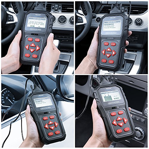 OBD2 Scanner, SEEKONE SK819 Universal Car Code Reader Professional Vehicle Diagnostic Tool Auto Check Engine Light Scan Tool for All OBDII Protocol Cars Since 1996 - Thumbnail 6