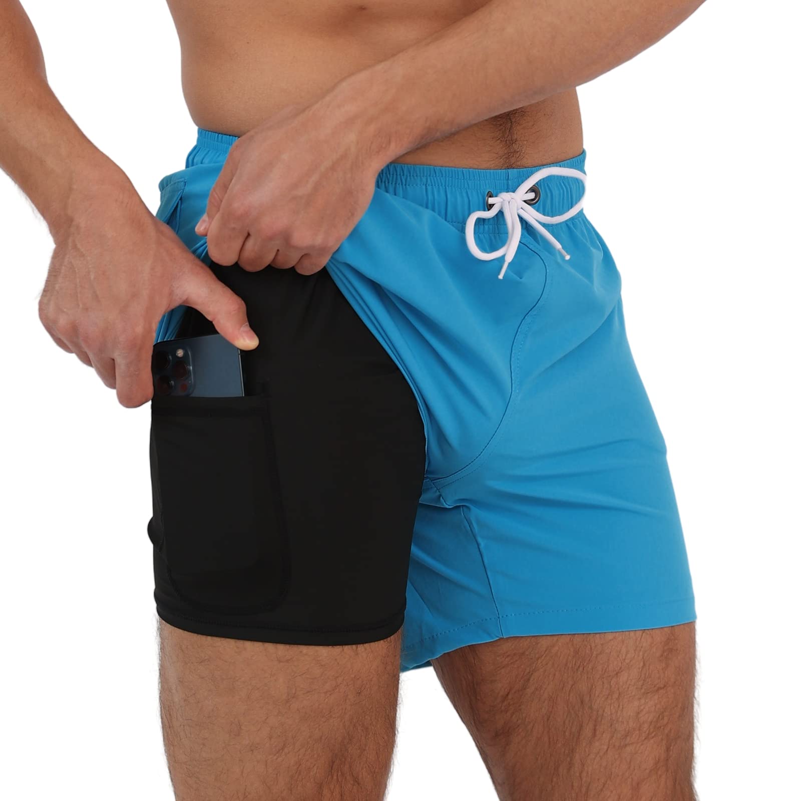 Arcweg Costume da Bagno Uomo Boxer con Pad Rimovibile e Coulisse Pantaloncini Calzoncini da