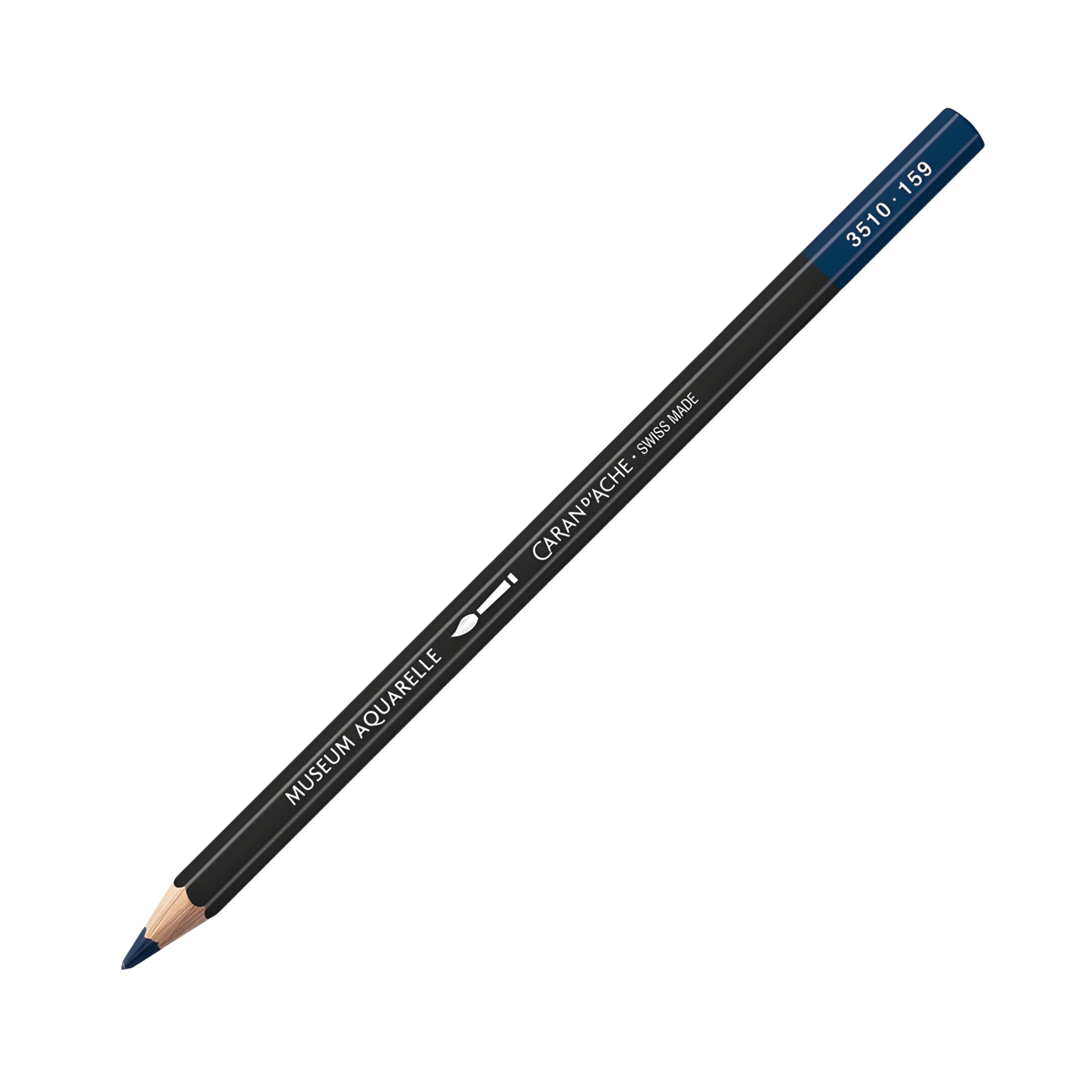 Caran d'Ache Museum Aquarelle Watercolour Pencils - Prussian Blue (3510.159)