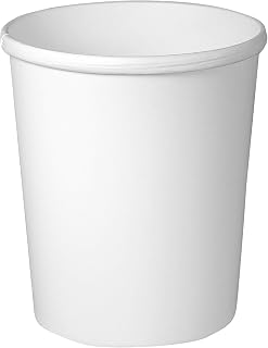 32 Oz Flexstyle Double Poly Paper Containers in White