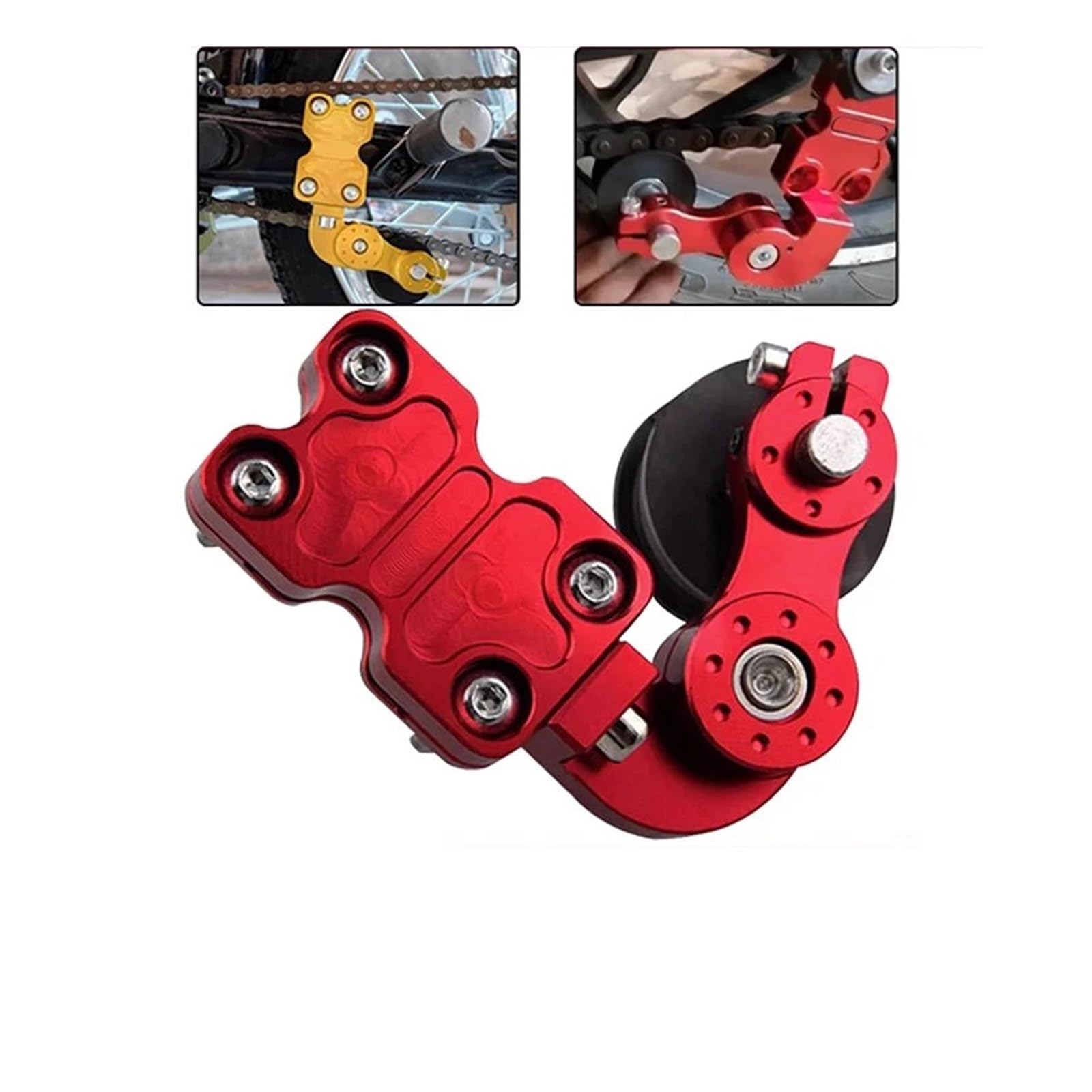 Motocykla napinacz Do motocykla Motocross Chopper ATV Napinacz łańcucha