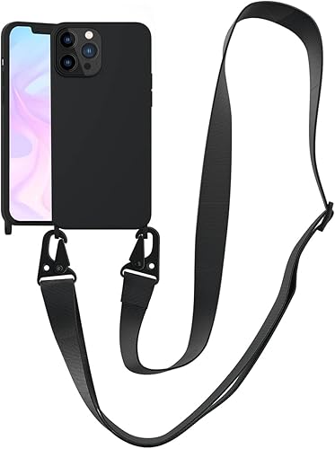 Miniatura 156 de Funda compatible con iPhone 13 con correa, funda cruzada para iPhone con cordón, ajustable, a prueba de golpes, protección contra caídas, funda
