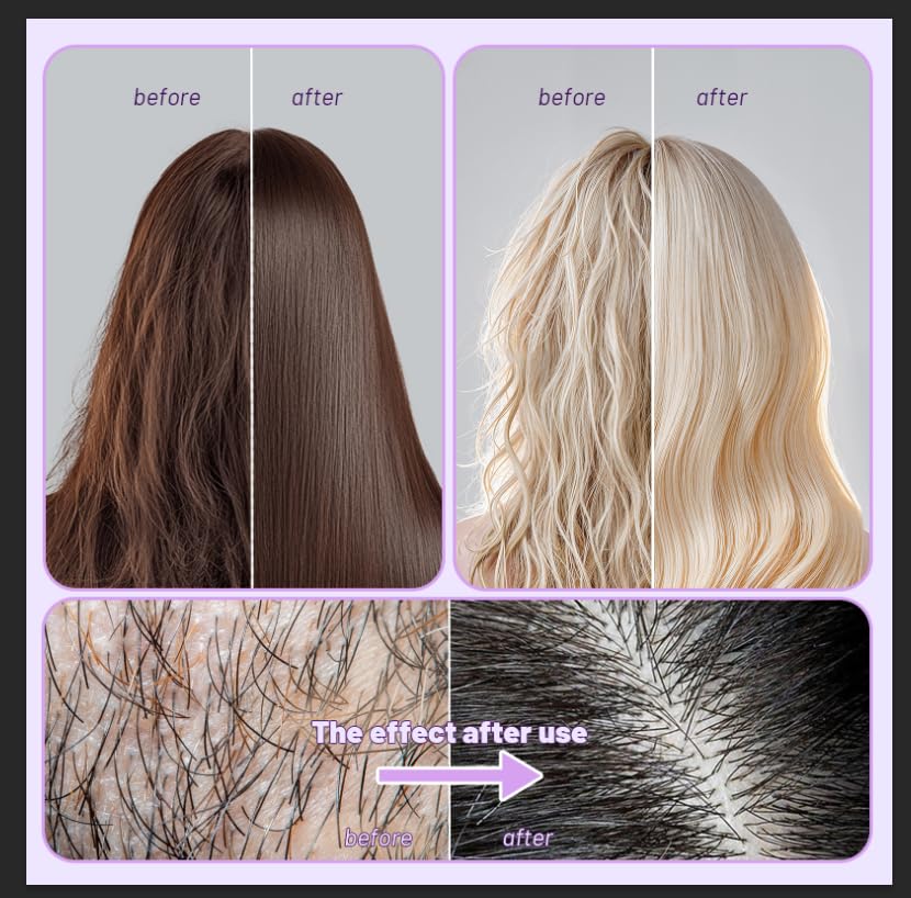 Image of Luseta Biotin Collagen Volumizing Shampoo, Fine Thin Hair, 16.8oz | Biotin Collagen Volumizing Shampoo Helps Fine, Flat Hair Look Thicker, Fuller and More Manageable