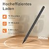 Android Tablet Pen with 3 POM Springs Mobile Phone Pen Type-C Quick Charge Stylus Pen for Touch Screens Compatible with Samsung/Huawei/Mi/Vivo and Other Android Smartphone and Tablet Devices - Black