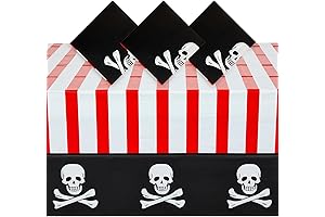 Juvale Pirate Table Cover: Enchanting Tableware for Kids' Adventures