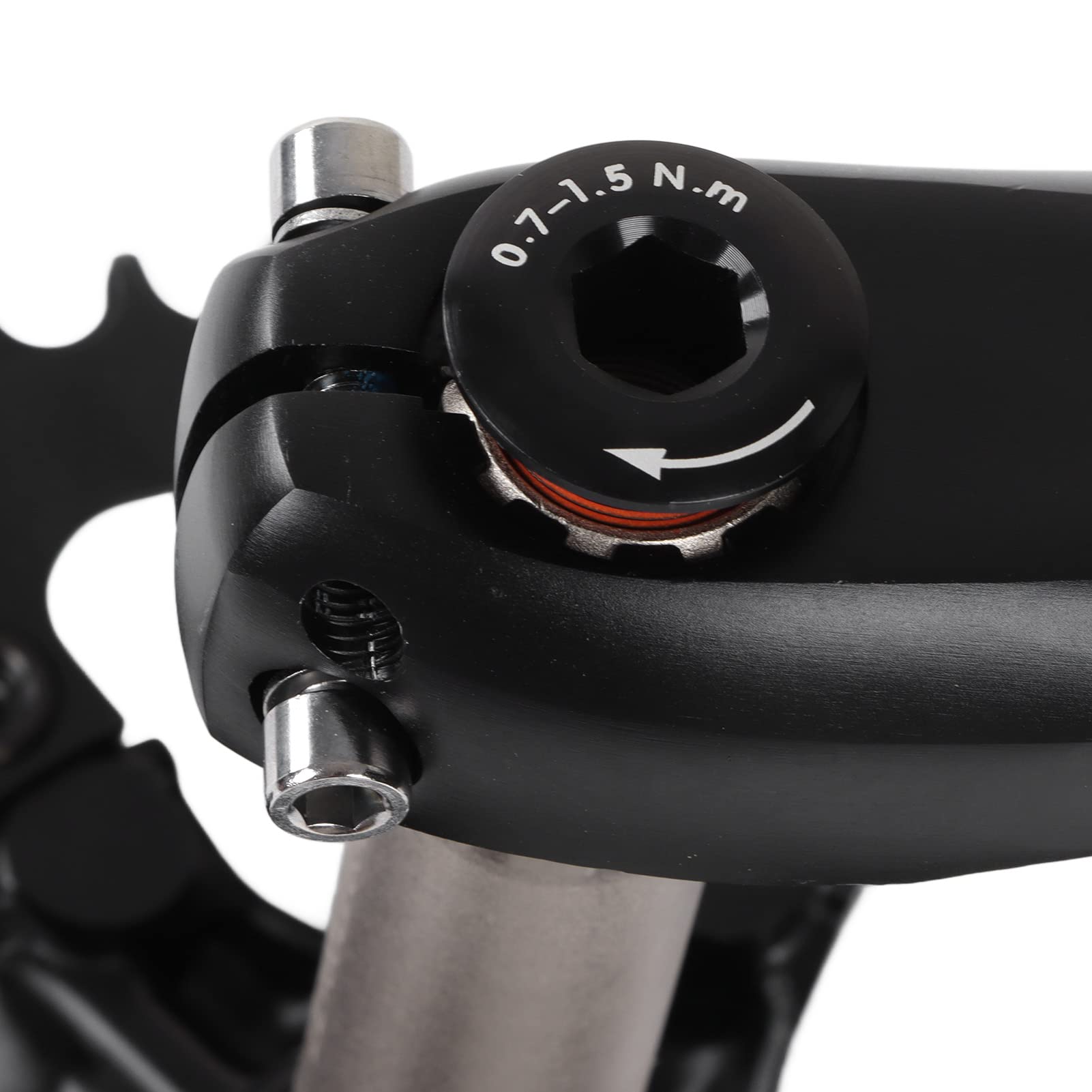 Korba rowerowa 42T Wydrążona zintegrowana tarcza rowerowa 170 mm Mechanizm korbowy Ulepszony czarny do rowerów szosowych