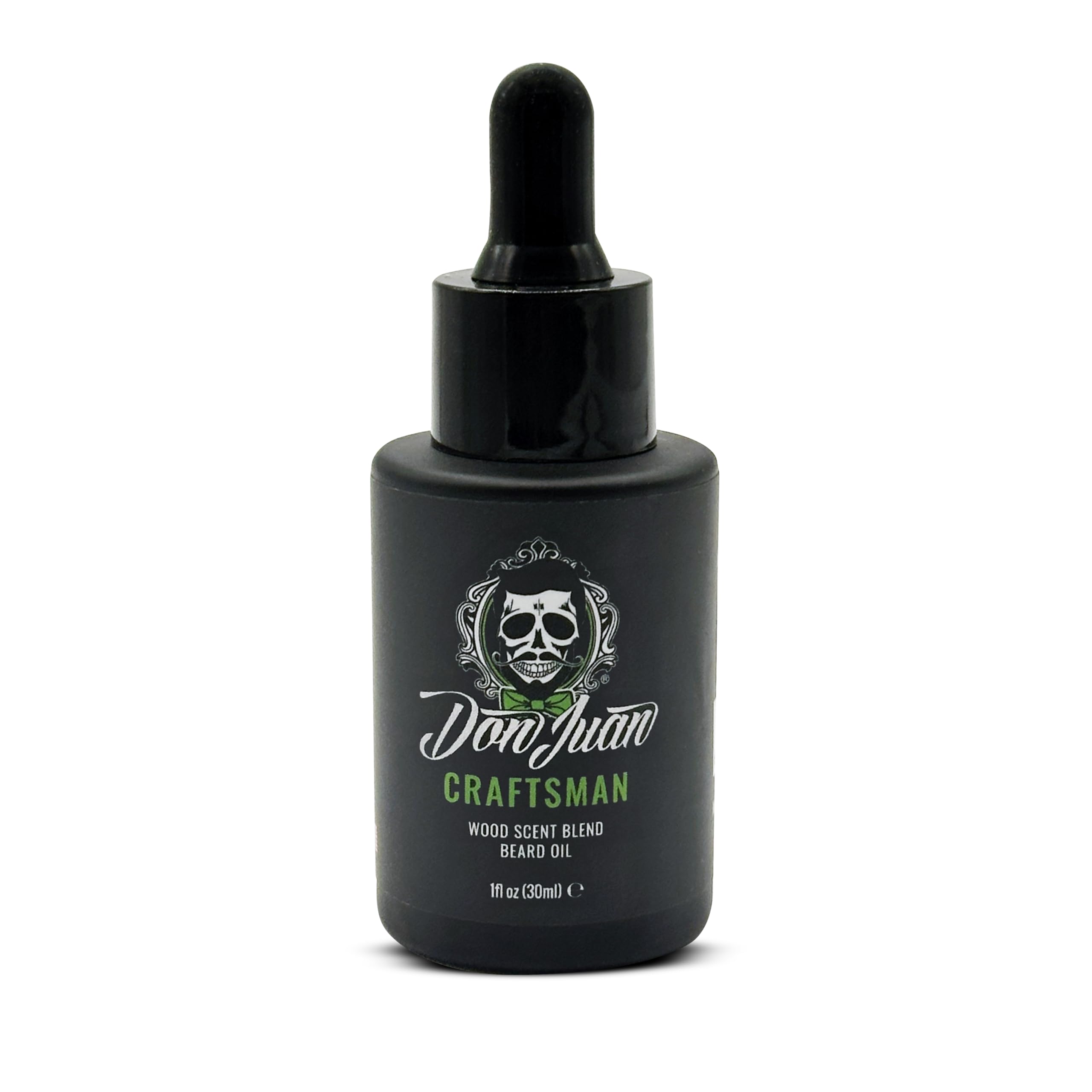 Don Juan Craftsman Beard Oil And Conditioner - 100% Organic - Unique Blend Of Natural Oils Jojoba, Argan, Vitamin E, And More - Cedarwood Cypress Pine - Naturally Scented 1oz