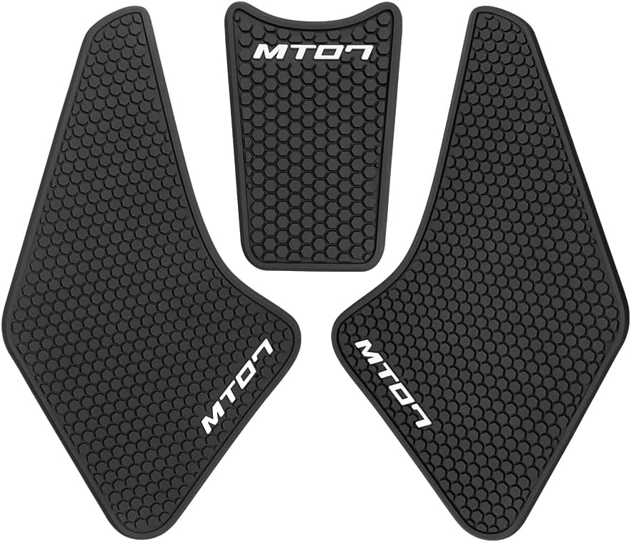 FOR mt 07 MT07 MT-07 2021 2022 2023 2024 Tank Pad Protector Motorcycle Sticker Decal Air Knee Grip Tank Traction Pad Side Accessories MT 07