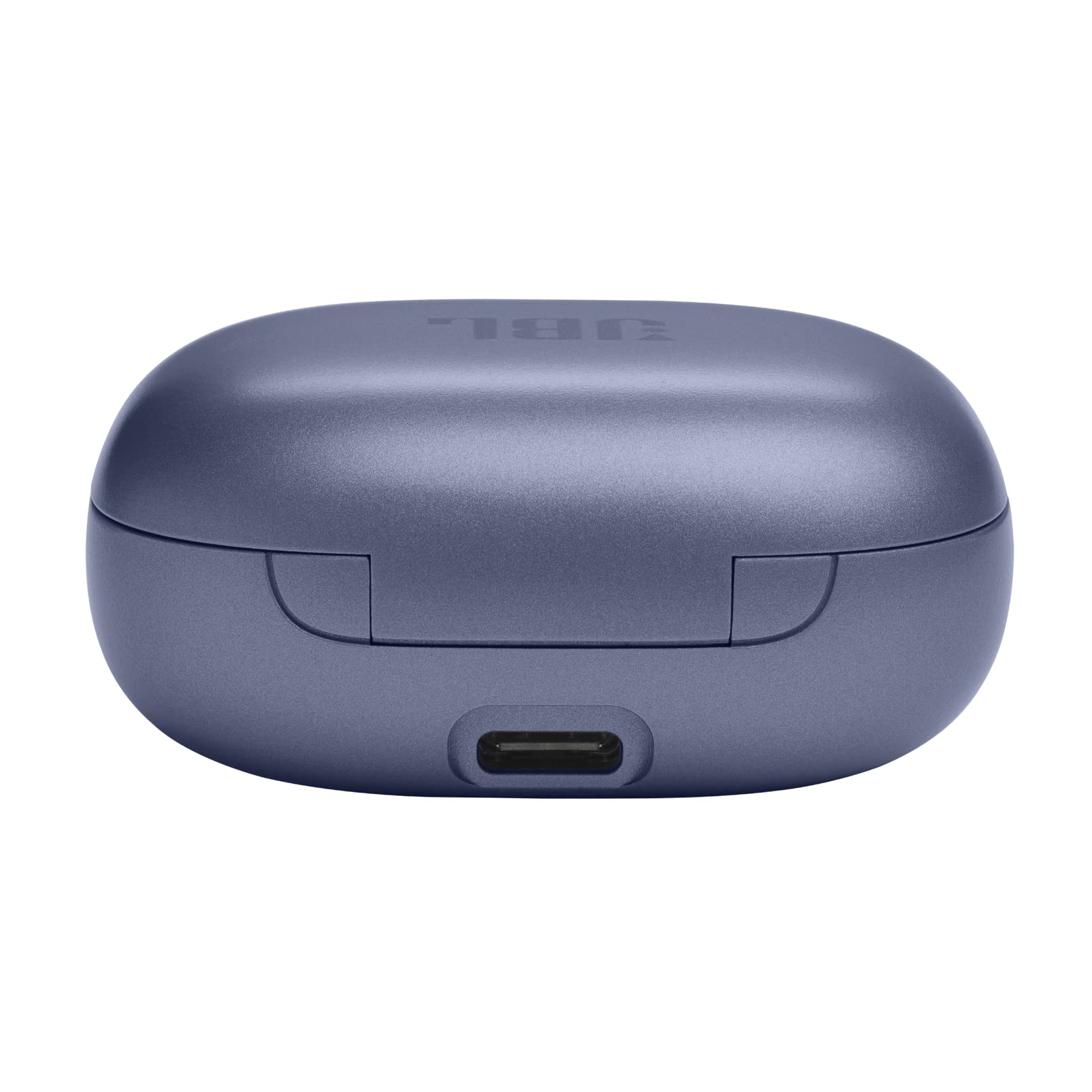 JBL Live Flex Bezprzewodowe Słuchawki Douszne z Redukcją Szumów, Bluetooth 5.3, Wodoodporne IP54, 40h Odtwarzania, Dźwięk Przestrzenny JBL, Etui z funkcją ładowania, Niebieskie