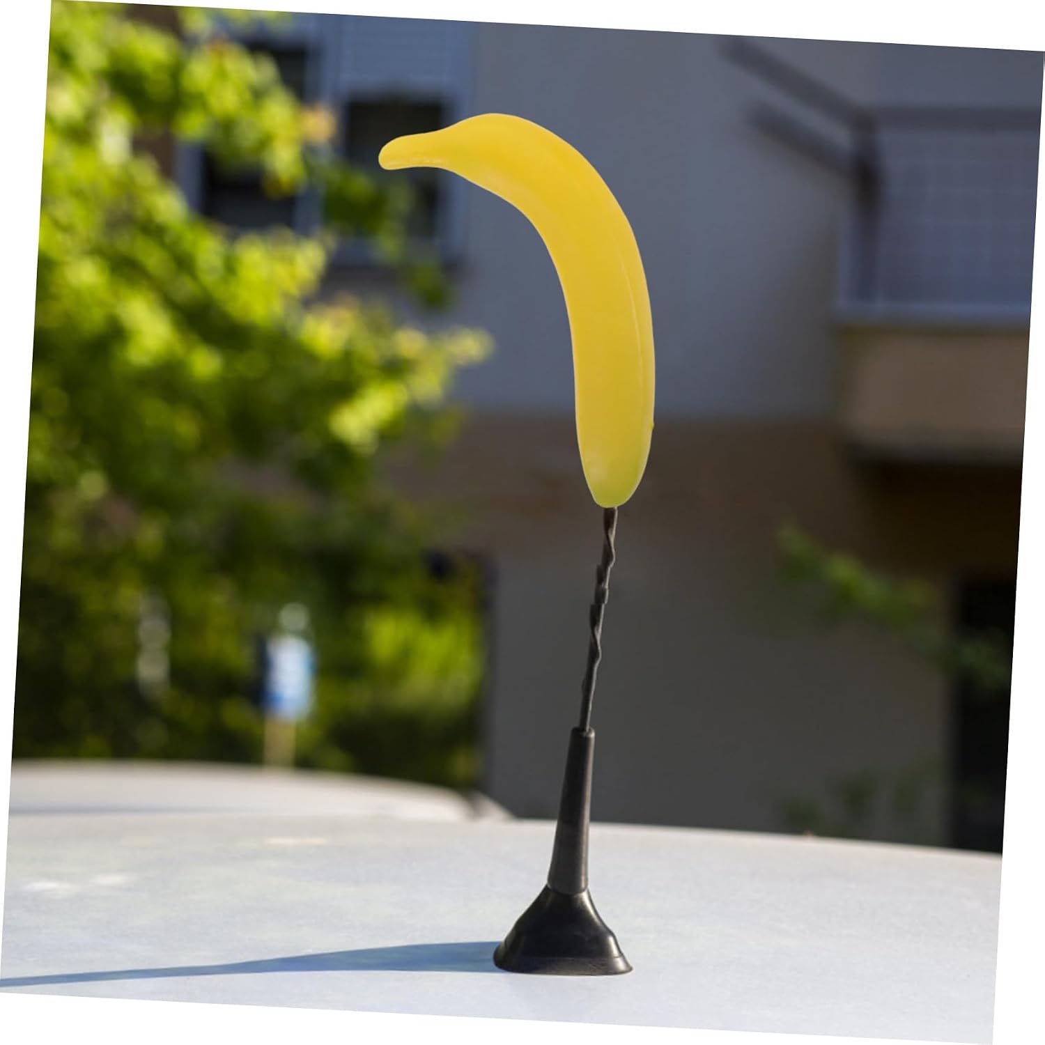 Banana Car Antenna Topper Cute Fruit Vehicle Antenna Decoration Weather-Resistant Fit Car Accessory Easy Installation Trucks Suvs