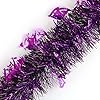 LOMIMOS 32.8 Ft Halloween Tinsel Garland,Hanging Bat Glittering Twist Metallic Decoration for Party Supplies #3