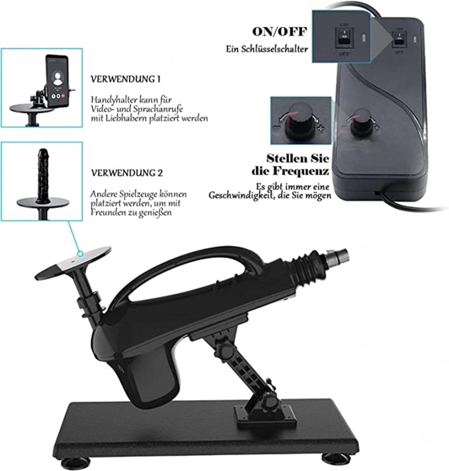 GAOSJX Kit De Machine Vitesse Réglable Solide Et Durable,style1