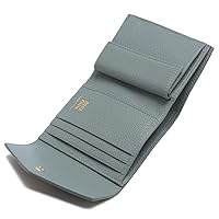 Amazon | [ミュウミュウ] 二つ折り財布 メタルロゴ フラップ付き