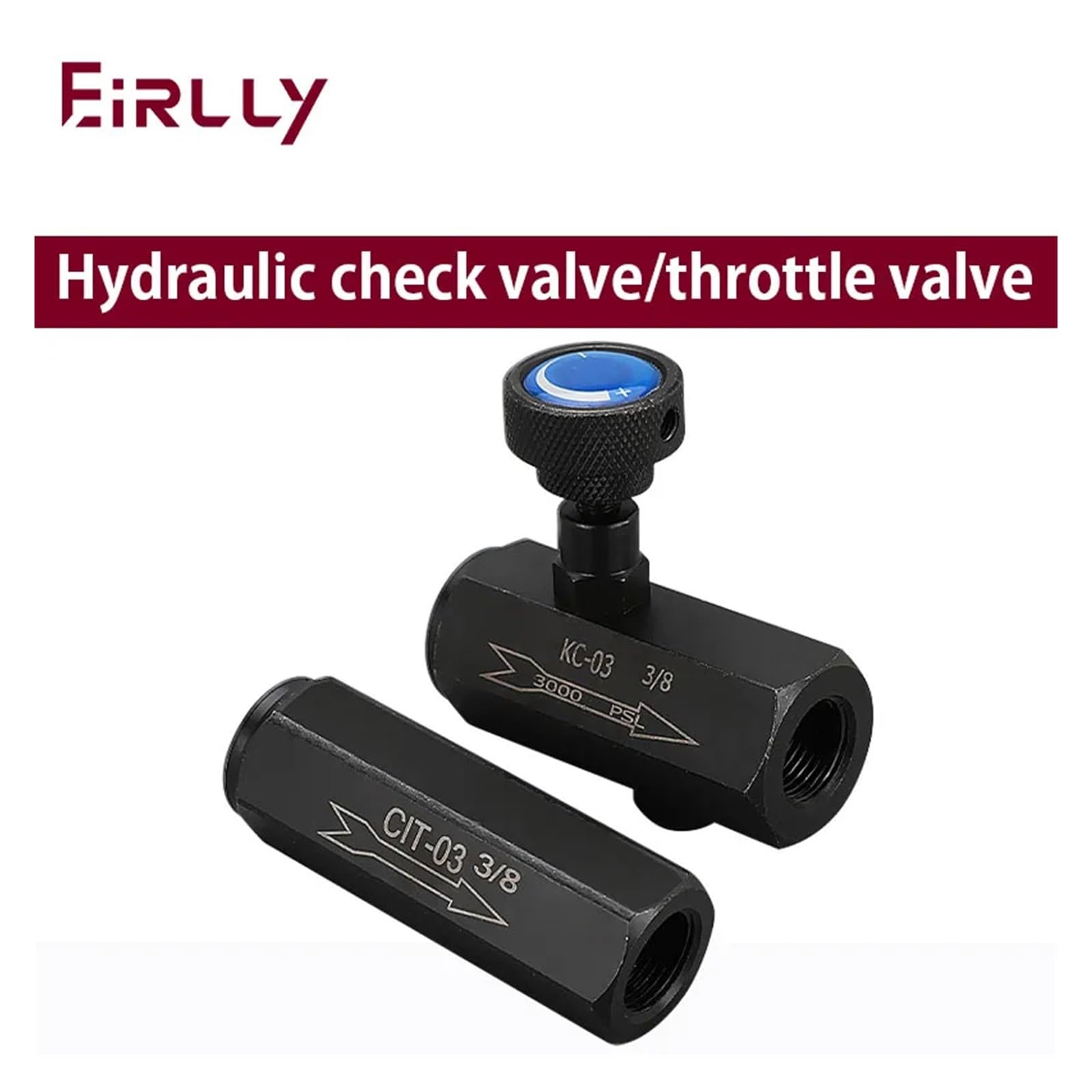 1 stücke Hydraulische einweg Drossel ventil KC-02/034 hydraulische Zylinder einweg ventil(CIT-04)