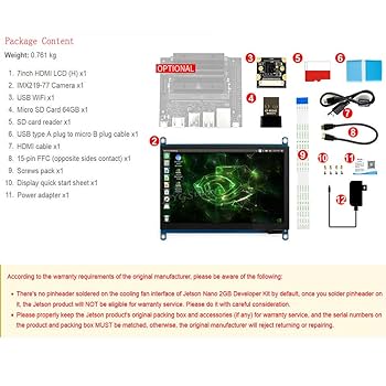 ベアボーン・キット JETSON NANO 2GB DEVELOPER KIT NVIDIA Jetson Nano 2GB Developer Kit, Get Hands-on with AI