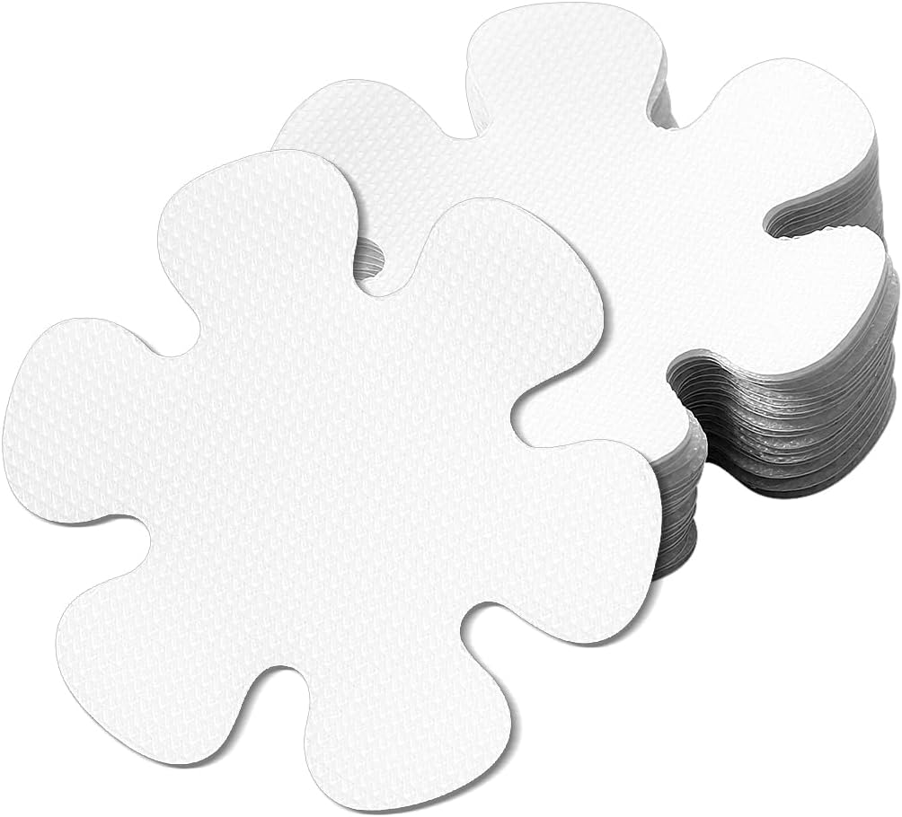 Jagowa 20PCS Non Slip Bath Stickers Flower Shape Anti Slip Safety