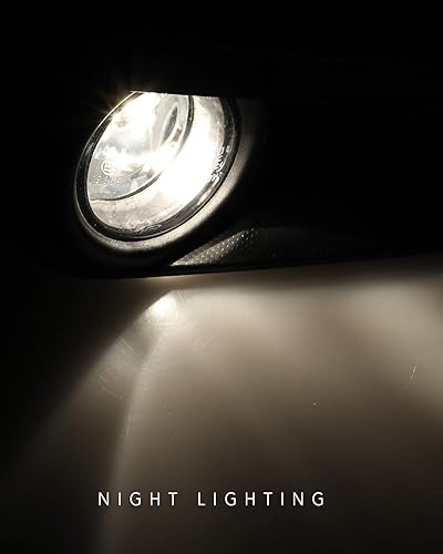 Miniatura 6 de AUTOWIKI Luces antiniebla para Subaru Impreza 2015-2016, 2 piezas de repuesto OEM faros antiniebla (interruptor y kit de cableado incluido)