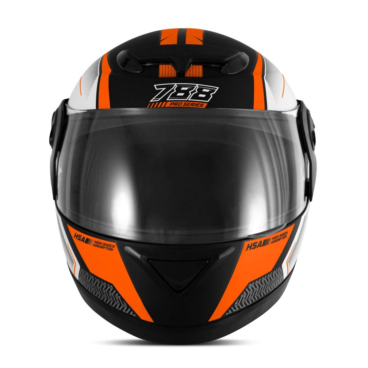 CAPACETE FECHADO PRO TORK EVOLUTION 788 G6 PRO SERIES LARANJA TAM