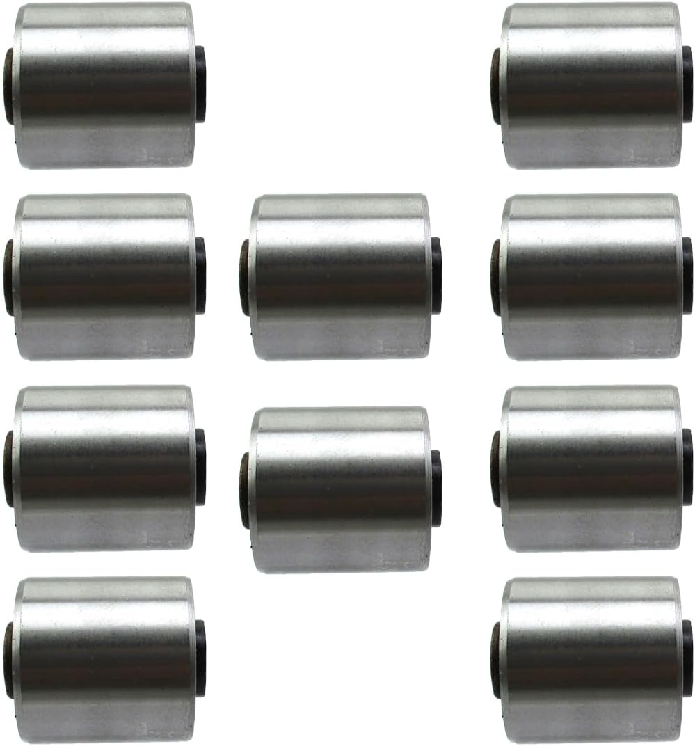 30x30mm Engine Mount Bushing For GY6 125cc 150cc 4 Stroke 157QMJ Scooter ATV Go Kart Taotao Peace Sunl Baja, Pack of 10