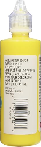 Miniatura 210 de Tulip pintura en relieve para tela 4 onzas Morado brillante