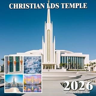 Christian LDS Temple Calendar 2026: Sacred architecture and peaceful grounds across continents