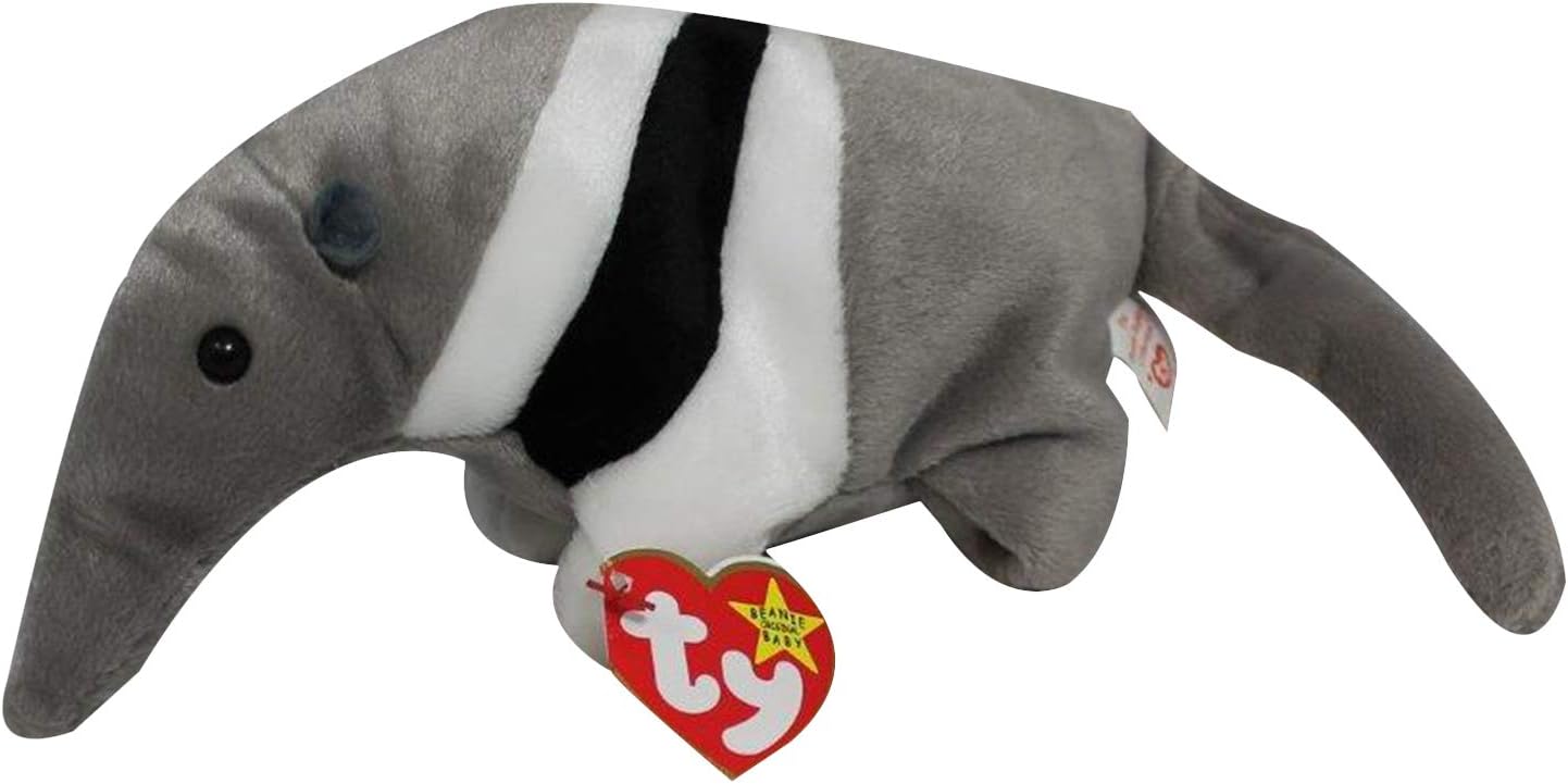 TUKIMA Tinflyphy Ty Beanie Baby ~ ANTS the Anteater ~ MINT with MINT TAGS ~ RETIRED ,#G14E6GE4R-GE 4-TEW6W209291