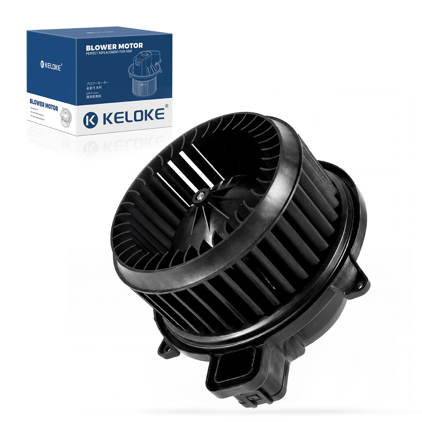 KELOKE Front AC Heater Blower Motor w/Fan Fit for Hyundai