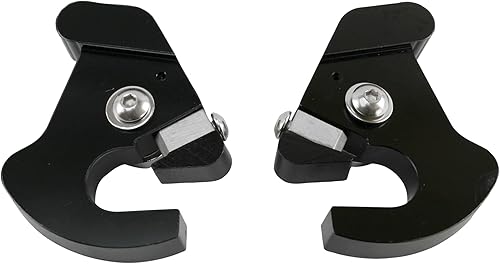 Miniatura 3 de YHMOTO - Kit de clips de enganche para portaequipajes con barra giratoria desmontable para Harley Davidson Sportster Touring Street Glide Road King