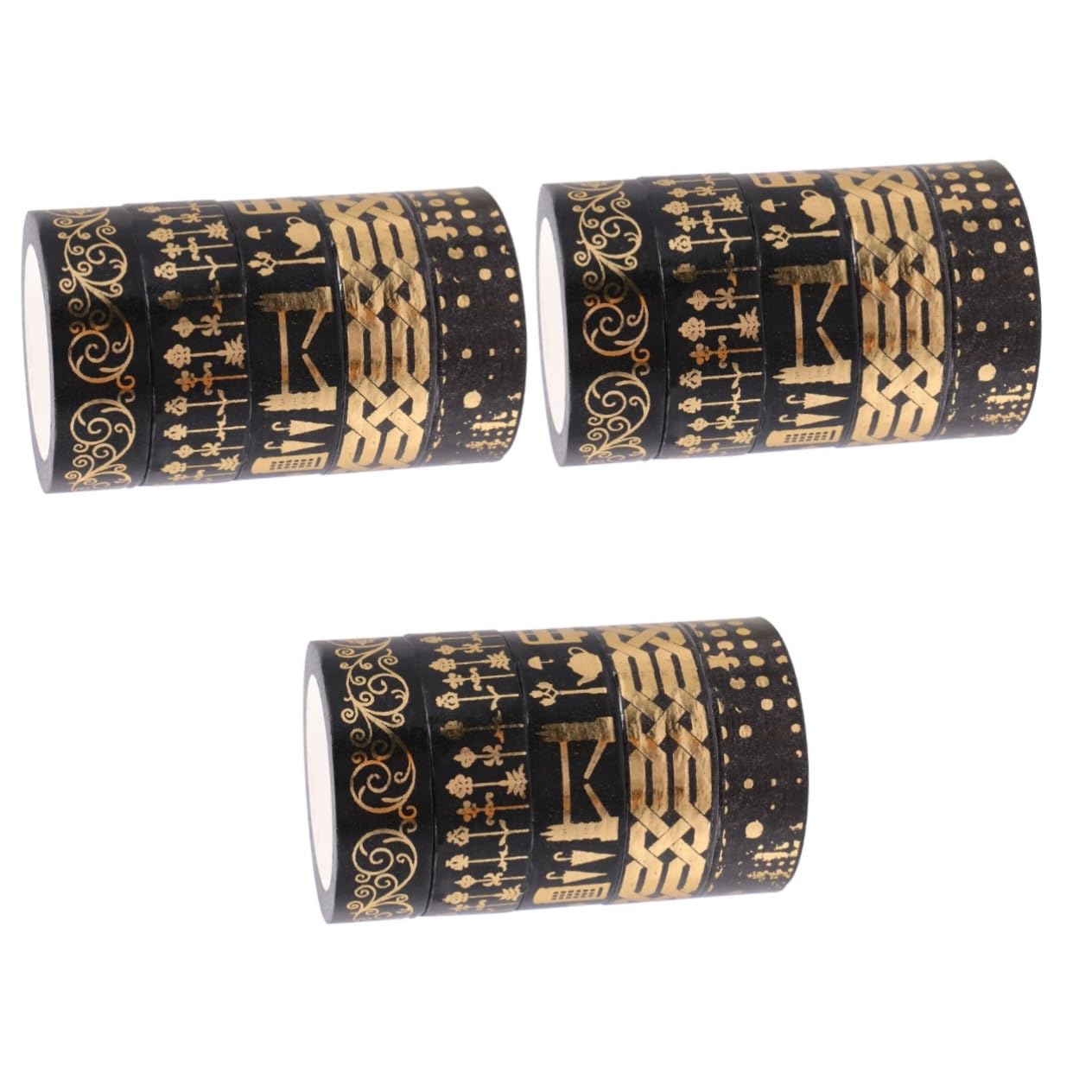 STOBOK 15rollen Dekoratives Washi Tape Kreatives Klebeband Für Tagebuch Und Fotoalben Bunte Designs Für Mädchen Bastel Und Dekorationslösung