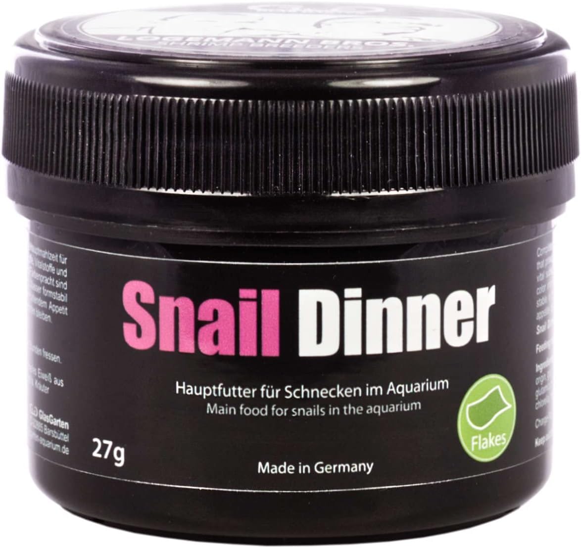 GlasGarten Snail Dinner | 27g - Main food for Aquarium Snails — image 1