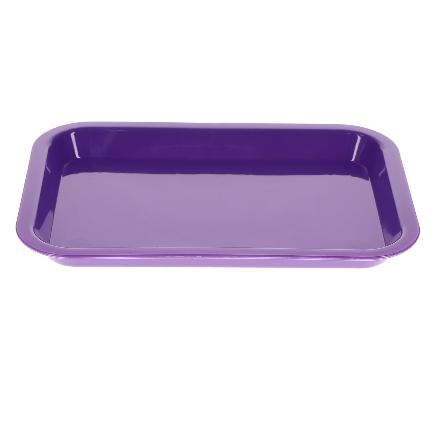 HSB 108153, Set-Up Tray Flat, #F, Purple, Plastic, 9-5/8" X 6-5/8" X 7/8", Case of 20 Bags