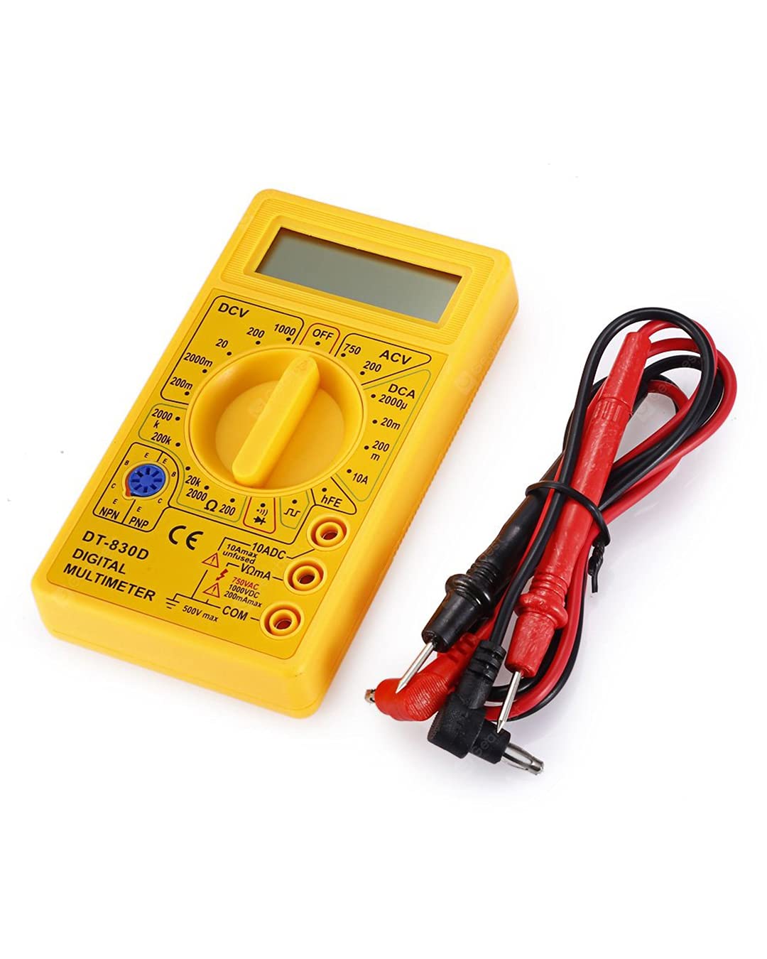 Ziffer® ZF-DM39 Digital Multimeter LCD AC DC Measuring Voltage Current