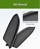 Vista 4 de UMISHI Reposabrazos de vinilo para puertas delanteras de auto, reposabrazos para paneles de puerta para Honda Accord 2008 2009 2010 2011 2012 Negro